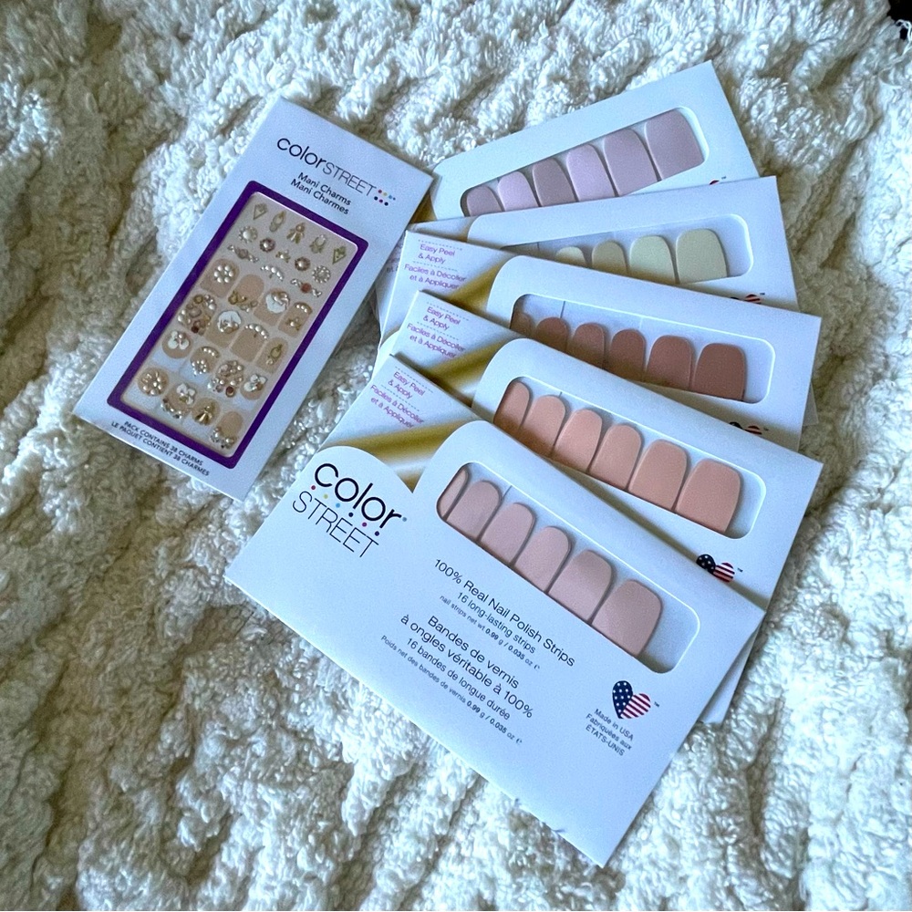 Pearl-fection | Color Street Nail Polish Strip Bundle 💜💅